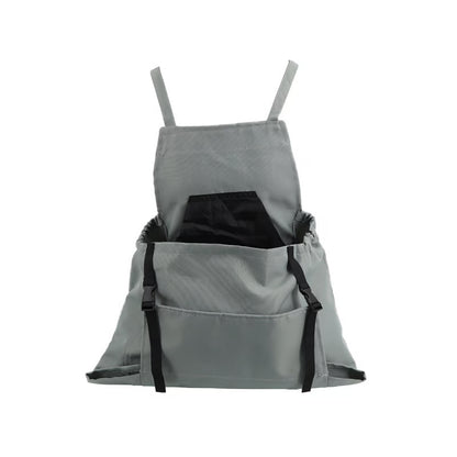 ✨Cross Back Gardening Apron With Deep Kangaroo Release Pockets