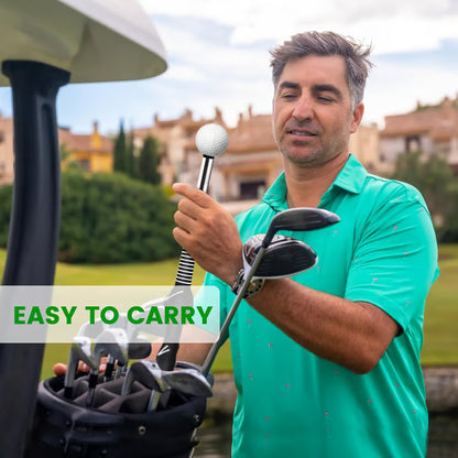 Ayuda retráctil para el entrenamiento del swing de golf