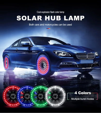 Luces LED para llantas de coche