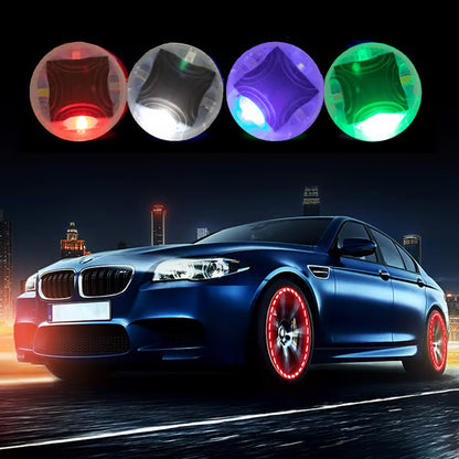 Luces LED para llantas de coche
