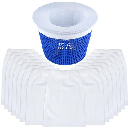 Calcetines para skimmer de piscina para limpiar la cesta del skimmer