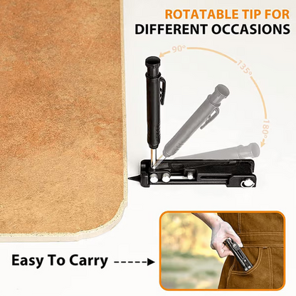 Multifunctional Construction Pencil Tool from -Scriber Tool