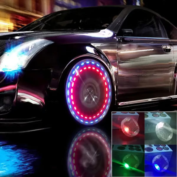 Luces LED para llantas de coche