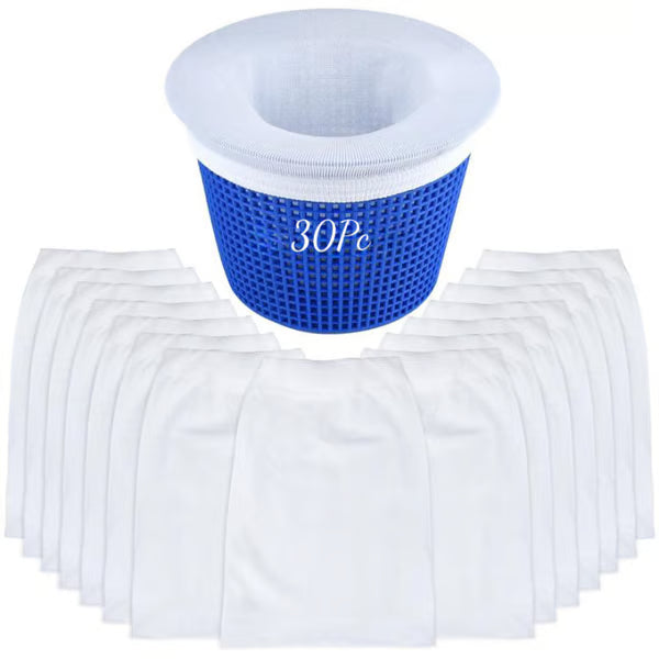 Calcetines para skimmer de piscina para limpiar la cesta del skimmer
