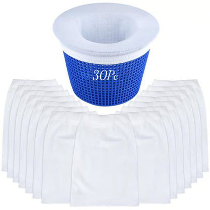 Calcetines para skimmer de piscina para limpiar la cesta del skimmer