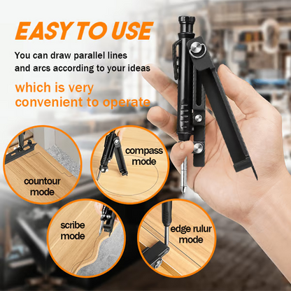Multifunctional Construction Pencil Tool from -Scriber Tool